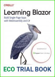 Learning Blazor - BOOKS - PROGRAMMING