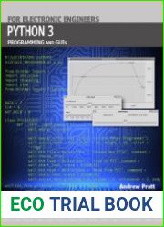 Python 3 Programming and GUIs, 2nd Edition