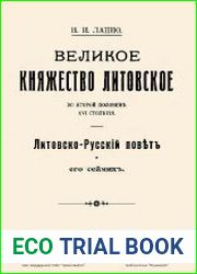 Великое княжество Литовское. Том 2. Во второй половине XVI столетия. Литовско-русский повет и его сеймик