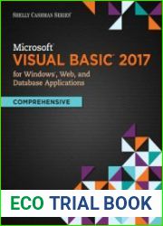 Microsoft Visual Basic 2017 for Windows, Web, and Database Applications Comprehensive