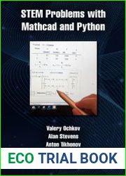 STEM Problems with Mathcad and Python - BOOKS - PROGRAMMING