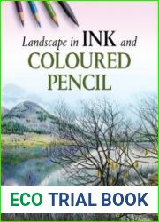Landscape in Ink and Coloured Pencil