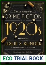 Classic American Crime Fiction of the 1920s