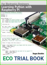 Learning Python with Raspberry Pi For Electronic Engineers