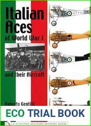 Italian Aces of World War I and teir Aircraft