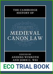 The Cambridge History of Medieval Canon Law
