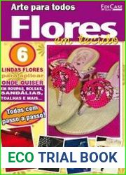 Arte para todos. Flores em tecido
