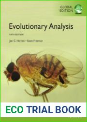 Evolutionary analysis,5th global edition