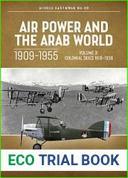 Air Power and the Arab World 1909-1955 Volume 3 Colonial Skies 1918-1936 (Middle East @War Series №30)