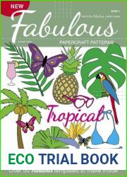 Fabulous Papercraft Templates - Tropical, 2024
