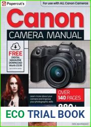 The Complete Canon Camera Manual - 22th Edition 2024