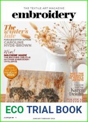 Embroidery Magazine - January February 2024