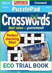 PuzzleLife PuzzlePad Crosswords - Issue 92, November 2023