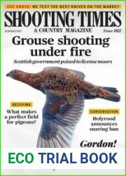 Shooting Times and Country - 30 August 2023