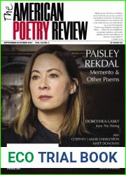 The American Poetry Review - Vol. 52 NO. 5, Sept Oct 2023