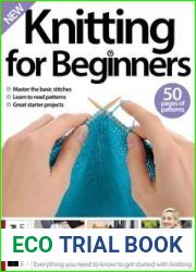 Knitting for Beginners - 22nd Edition, 2023