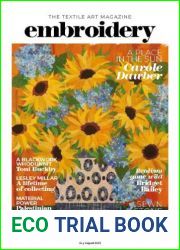 Embroidery Magazine - July August 2023