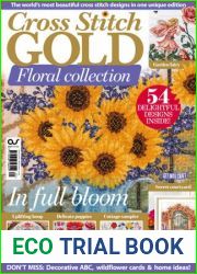 Cross Stitch Gold Magazine - Floral Collection, 2023