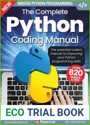 The Complete Python Coding Manual - 17th Edition, 2023