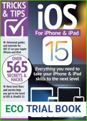iOS For Iphone and Ipad 15 Tricks and Tips - 6th Edition, 2023