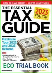 The Essential Tax Guide - 2023 Edition