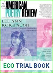 The American Poetry Review - Vol. 52 NO. 1, Jan Feb 2023