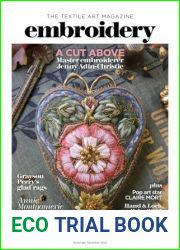 Embroidery Magazine - November December 2022