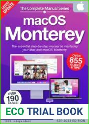 The Complete macOS Monterey Manual - 5th Edition 2022