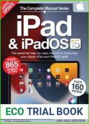The Complete iPad and iPadOS 15 Manual - 13th Edition, 2022