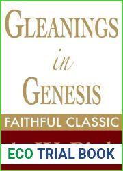 Gleanings in Genesis (Arthur Pink Collection Book 27)