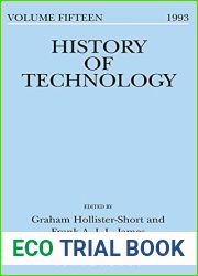 History of Technology Volume 15