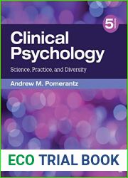 Clinical Psychology: Science, Practice, and Diversity