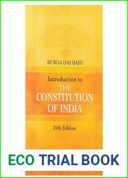 Introduction to the Constitution of India d d basu | 24th Edition paperback