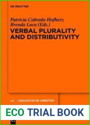 Verbal Plurality and Distributivity