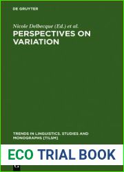 Perspectives on Variation: Sociolinguistic, Historical, Comparative