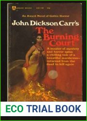 The Burning Court by John Dickson Carr (1985-12-03)