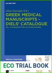 Greek Medical Manuscripts - Diels| Catalogue: Tome 4: Ceteri Medici