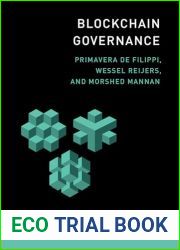 Blockchain Governance (The MIT Press Essential Knowledge series)