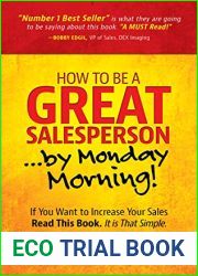 How To Be A GREAT Salesperson…By Monday Morning!