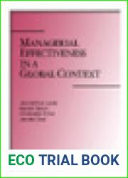 Managerial Effectiveness in a Global Context