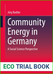 Community Energy in Germany: A Social Science Perspective