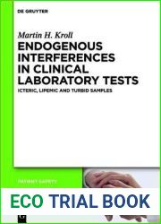 Endogenous Interferences in Clinical Laboratory Tests: Icteric, Lipemic and Turbid Samples