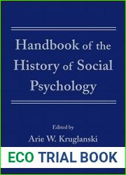 Handbook of the History of Social Psychology