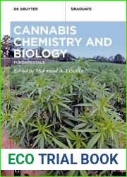 Cannabis Chemistry and Biology: Fundamentals (De Gruyter Textbook)