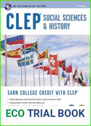 CLEP(R) Social Sciences and History Book + Online, 2nd Ed. (CLEP Test Preparation)