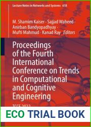 Proceedings of the Fourth International Conference on Trends in Computational and Cognitive Engineering