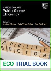 Handbook on Public Sector Efficiency