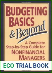Budgeting Basics and Beyond: A Complete Step-by-Step Guide for Nonfinancial Managers by Jae K. Shim (1994-11-14)