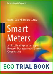 Smart Meters: Artificial Intelligence to Support Proactive Management of Energy Consumption (Lecture Notes in Energy, 97)