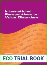 International Perspectives on Voice Disorders (Communication Disorders Across Languages Book 9)